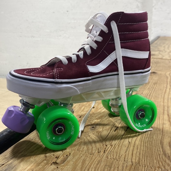 Custom Vans Roller Skates Mens 6.5/Women’s 8 - Picture 3 of 6